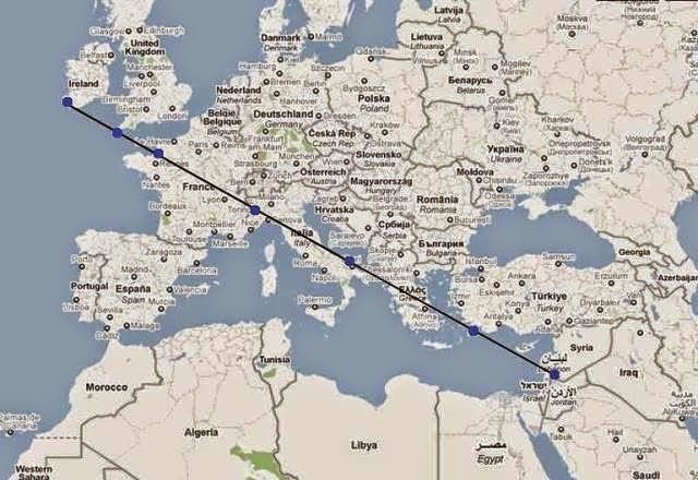 Mapa línea San Miguel