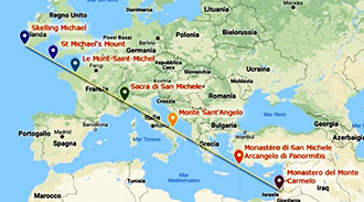 La línea de San Michele