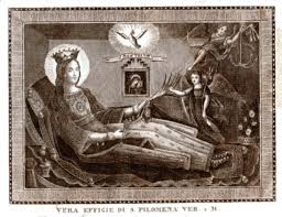 Estampa de Santa Filomena